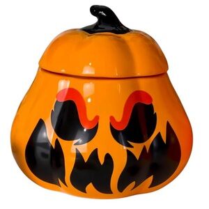🎃 Killstar Jar Cookie Spicy Pumpkin w/ Lid Container Candy